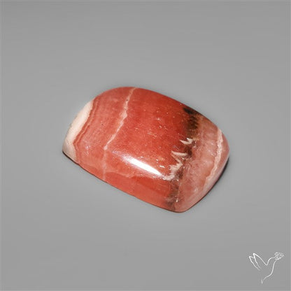 Gemmy Rhodochrosite Cabochon Deep Red