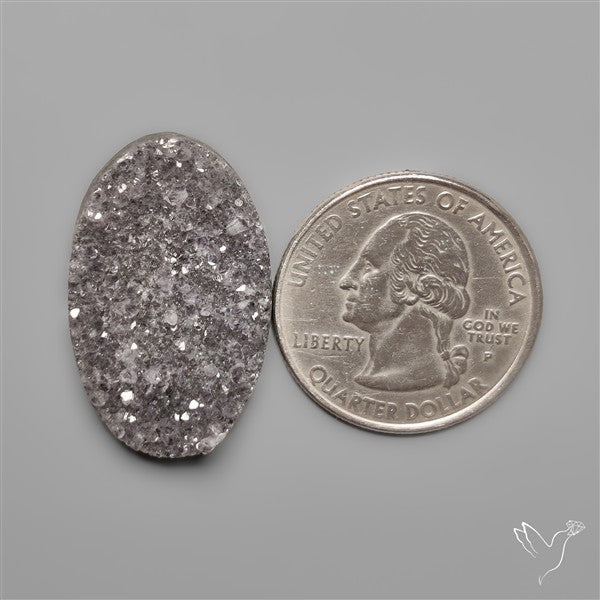 Natural Black Quartz Druzy