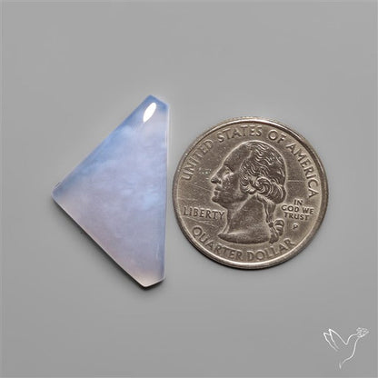 Namibian Blue Chalcedony Cabochon