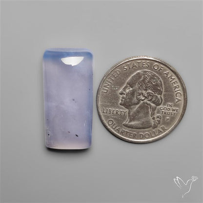 Namibian Blue Chalcedony Cabochon