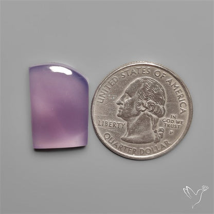 Egyptian Lilac Chalcedony Cabochon