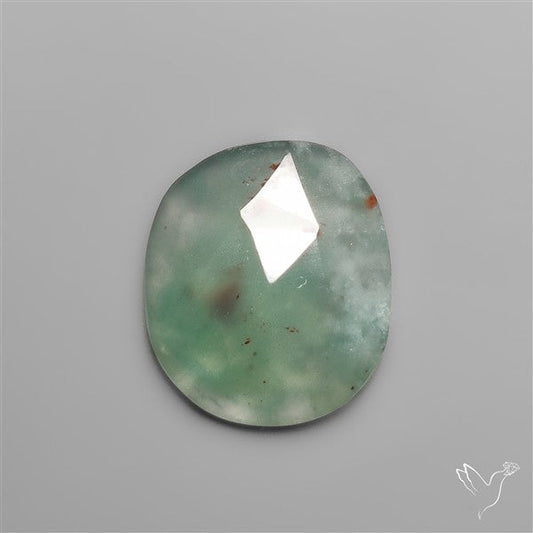 Rose Cut Aqua Chrysoprase