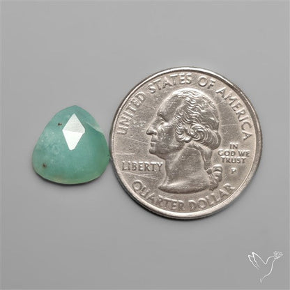 Rose Cut Aqua Chrysoprase