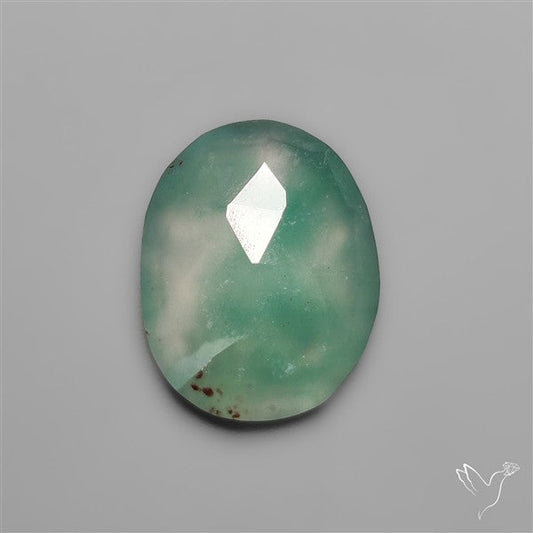 Rose Cut Aqua Chrysoprase