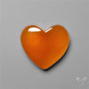 Carnelian Agate Heart Carving