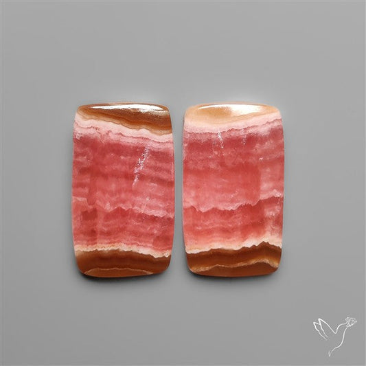 Honey Rhodochrosites Pair