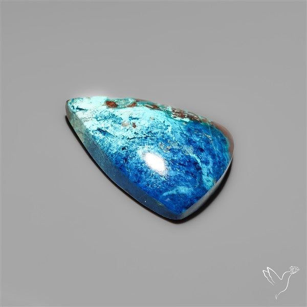 Azurite and Shattuckite Cabochon