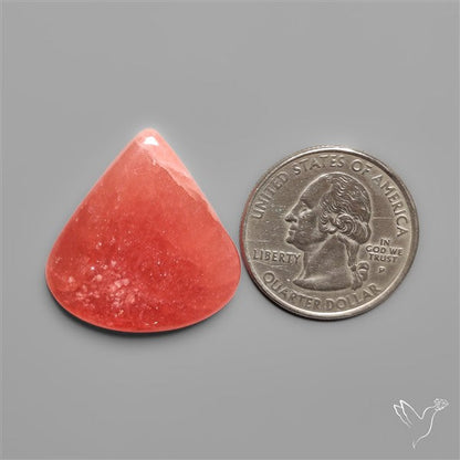 Gemmy Rhodochrosite Cabochon