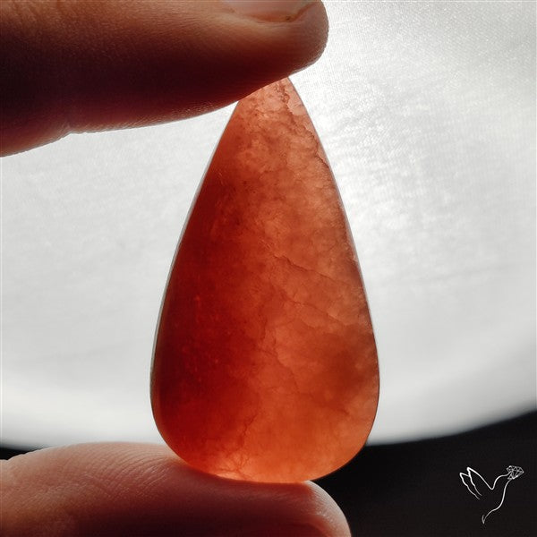 Gemmy Rhodochrosite Cabochon