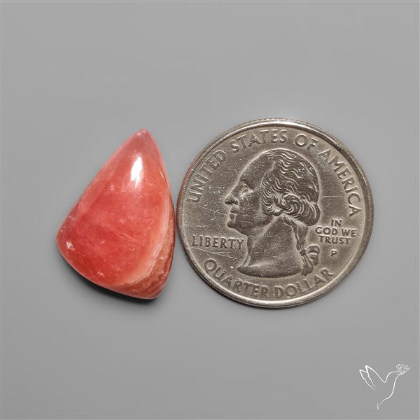 Gemmy Rhodochrosite Cabochon