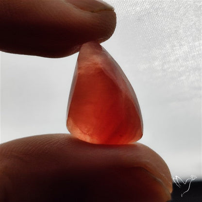 Gemmy Rhodochrosite Cabochon