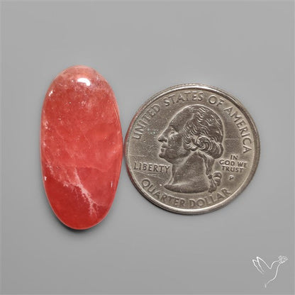 Gemmy Rhodochrosite Cabochon