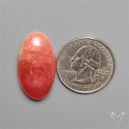 Gemmy Rhodochrosite Cabochon