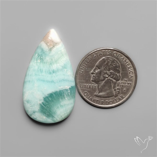 Caribbean Calcite Cabochon