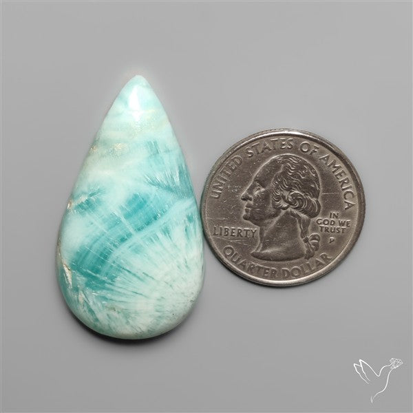 Caribbean Calcite Cabochon