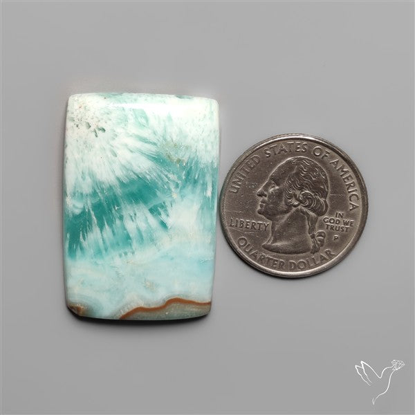 Caribbean Calcite Cabochon