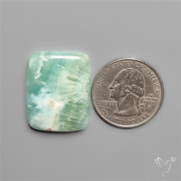Caribbean Calcite Cabochon