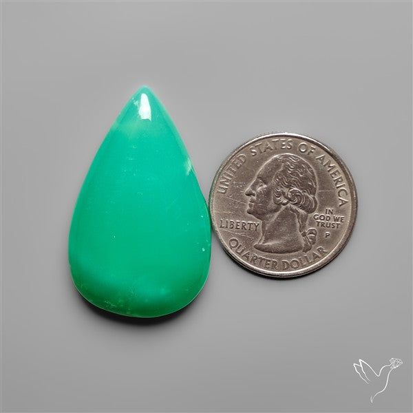 Gemmy Australian Chrysoprase Cabochon