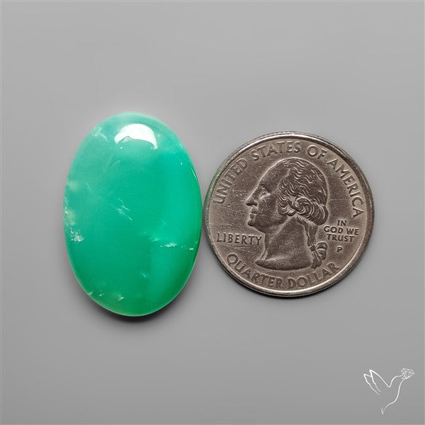 Gemmy Australian Chrysoprase Cabochon