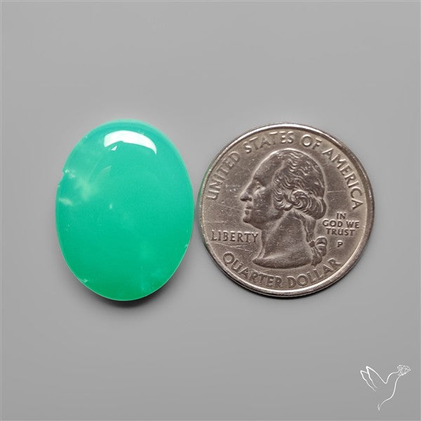 Gemmy Australian Chrysoprase Cabochon