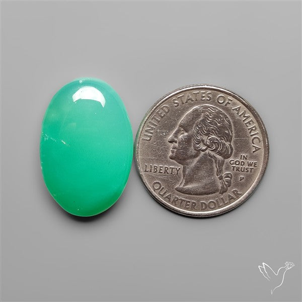 Gemmy Australian Chrysoprase Cabochon