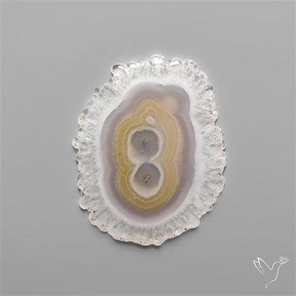 Solar Quartz Stalactite Slice