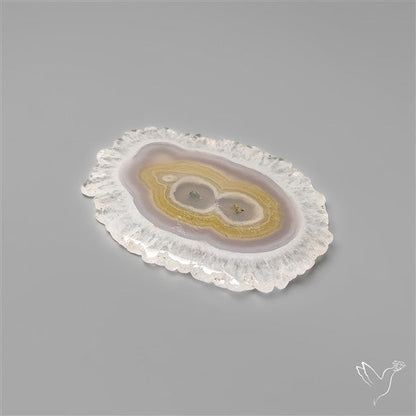 Solar Quartz Stalactite Slice