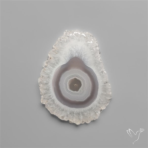 Solar Quartz Stalactite Slice