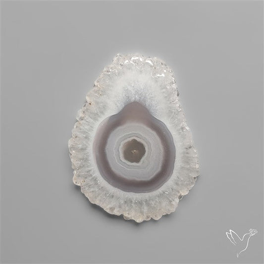 Solar Quartz Stalactite Slice