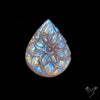 Rainbow Moonstone Mughal Carving