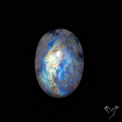 Rainbow Moonstone Cabochon