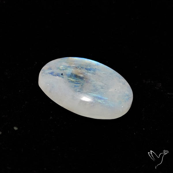 Rainbow Moonstone Cabochon