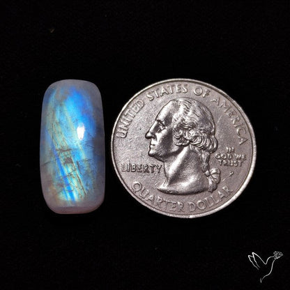 Rainbow Moonstone Cabochon