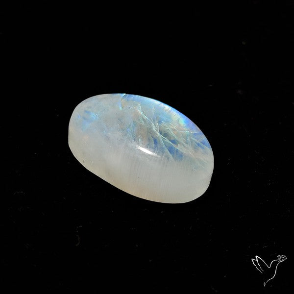 Rainbow Moonstone Cabochon