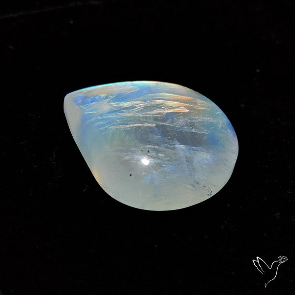 Rainbow Moonstone Cabochon