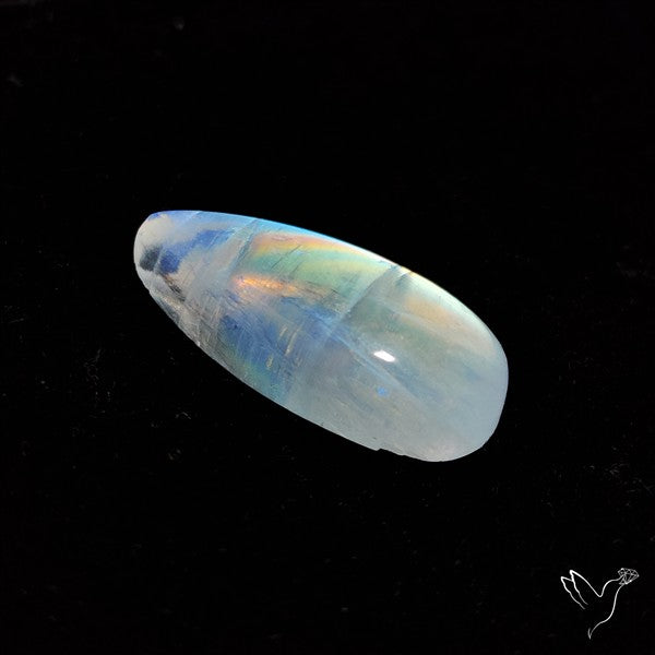 Rainbow Moonstone Cabochon