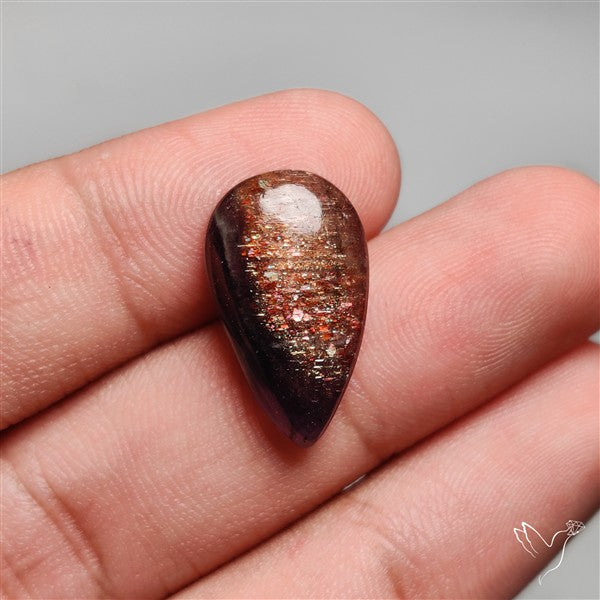 Iolite Sunstone Cabochon Bloodshot Iolite