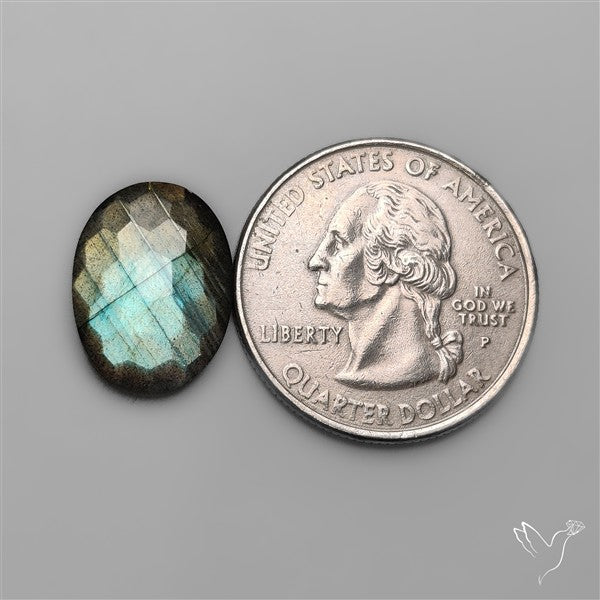 Honeycomb Cut Labradorite