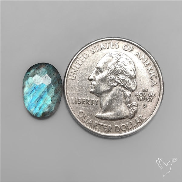 Honeycomb Cut Labradorite