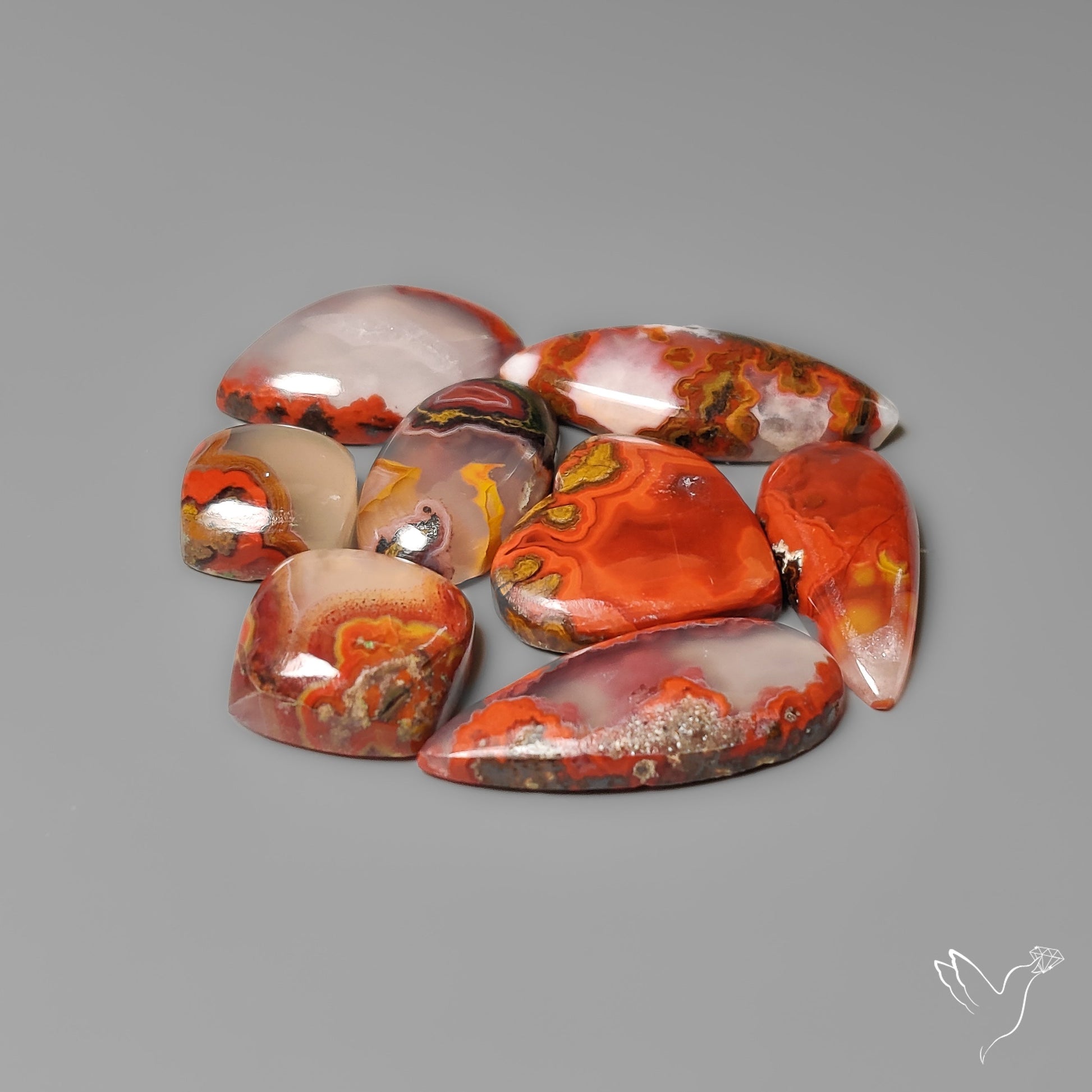 Moroccan Seam Agates Lot