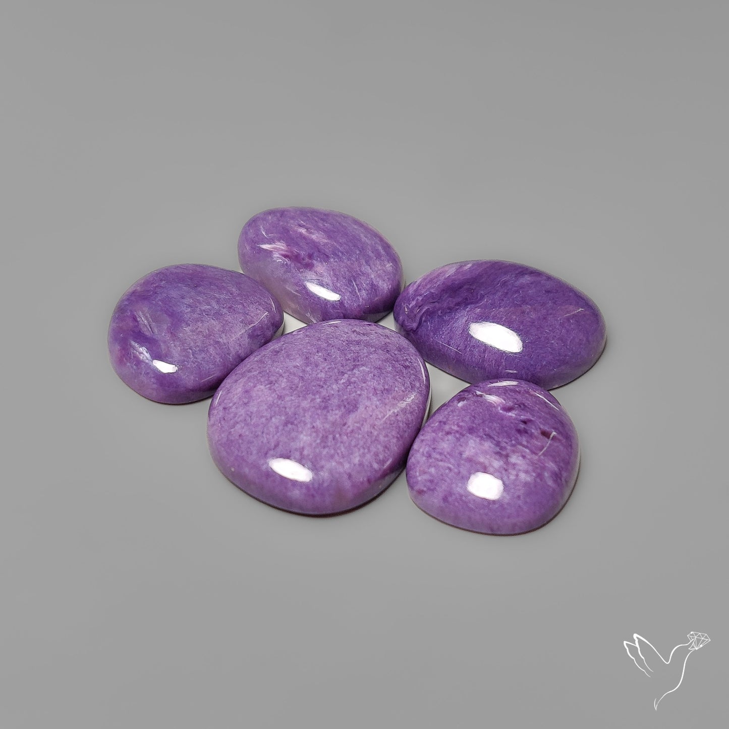 Gem Charoites Plain and Clear Lot