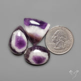Chevron Amethysts Lot