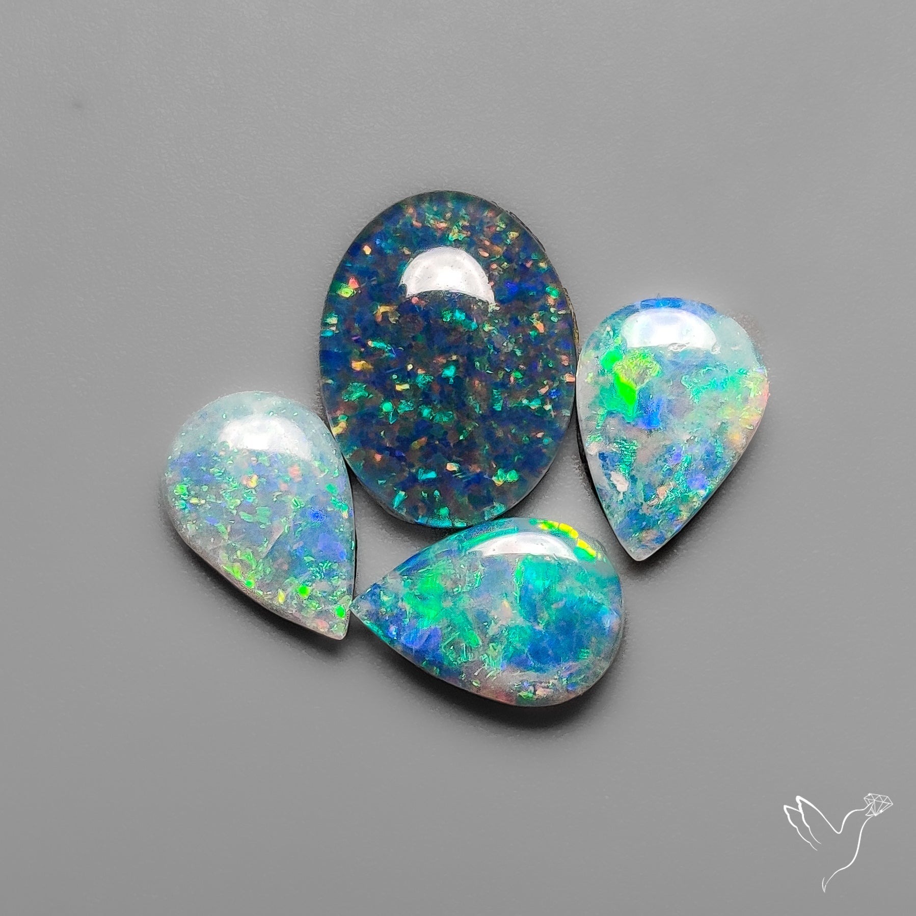 Australian Opal Doublets Lot