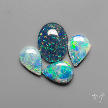 Australian Opal Doublets Lot
