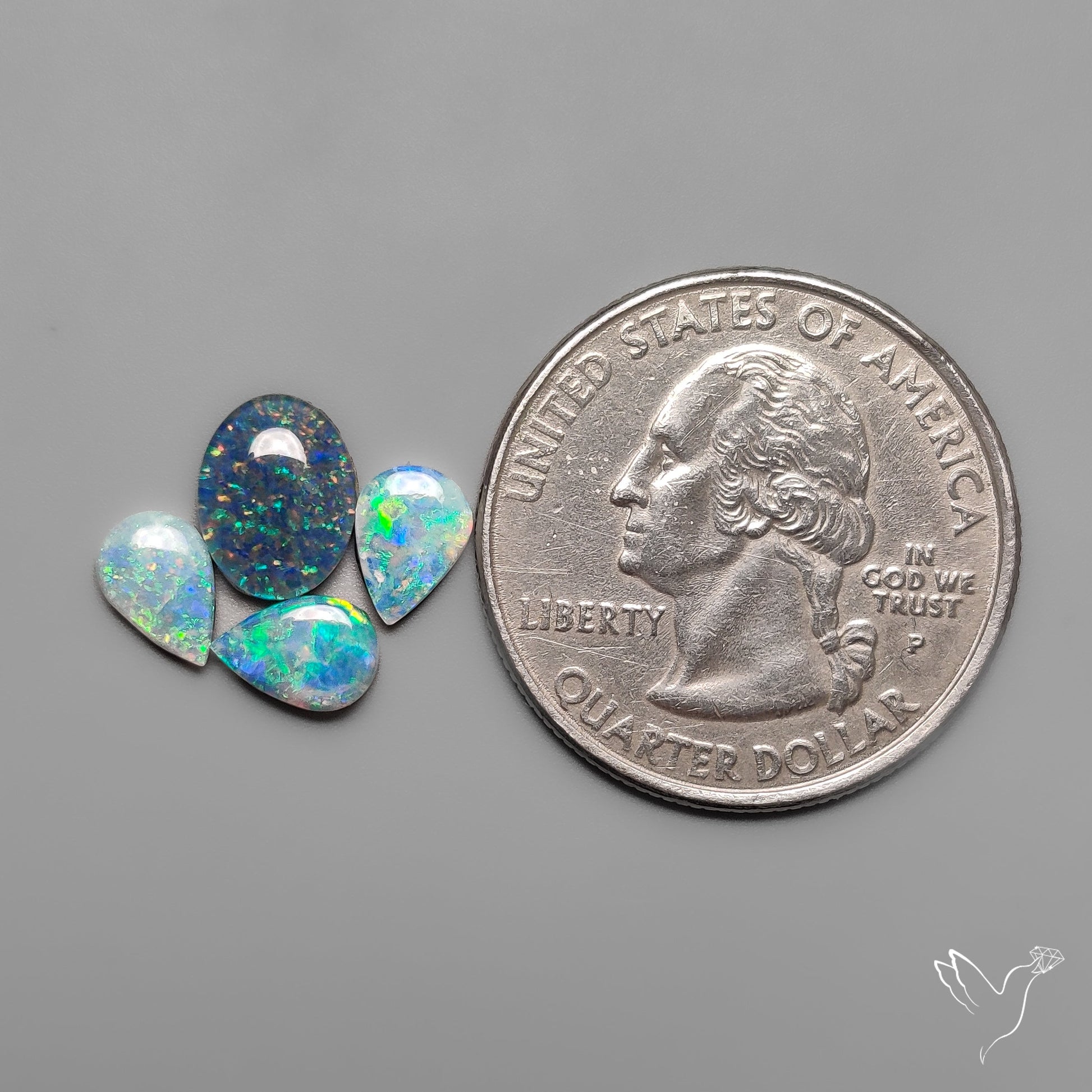 Australian Opal Doublets Lot