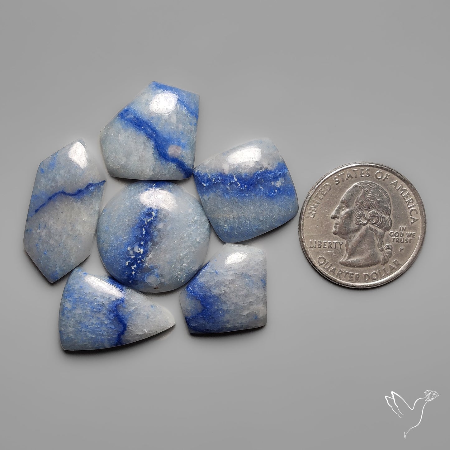 Blue Quartz Lot