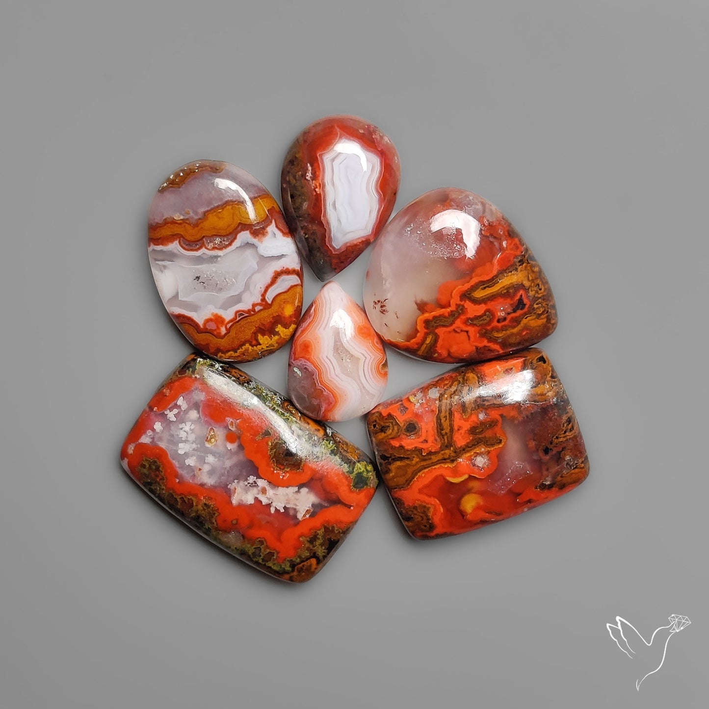 Moroccan Seam Agates Lot