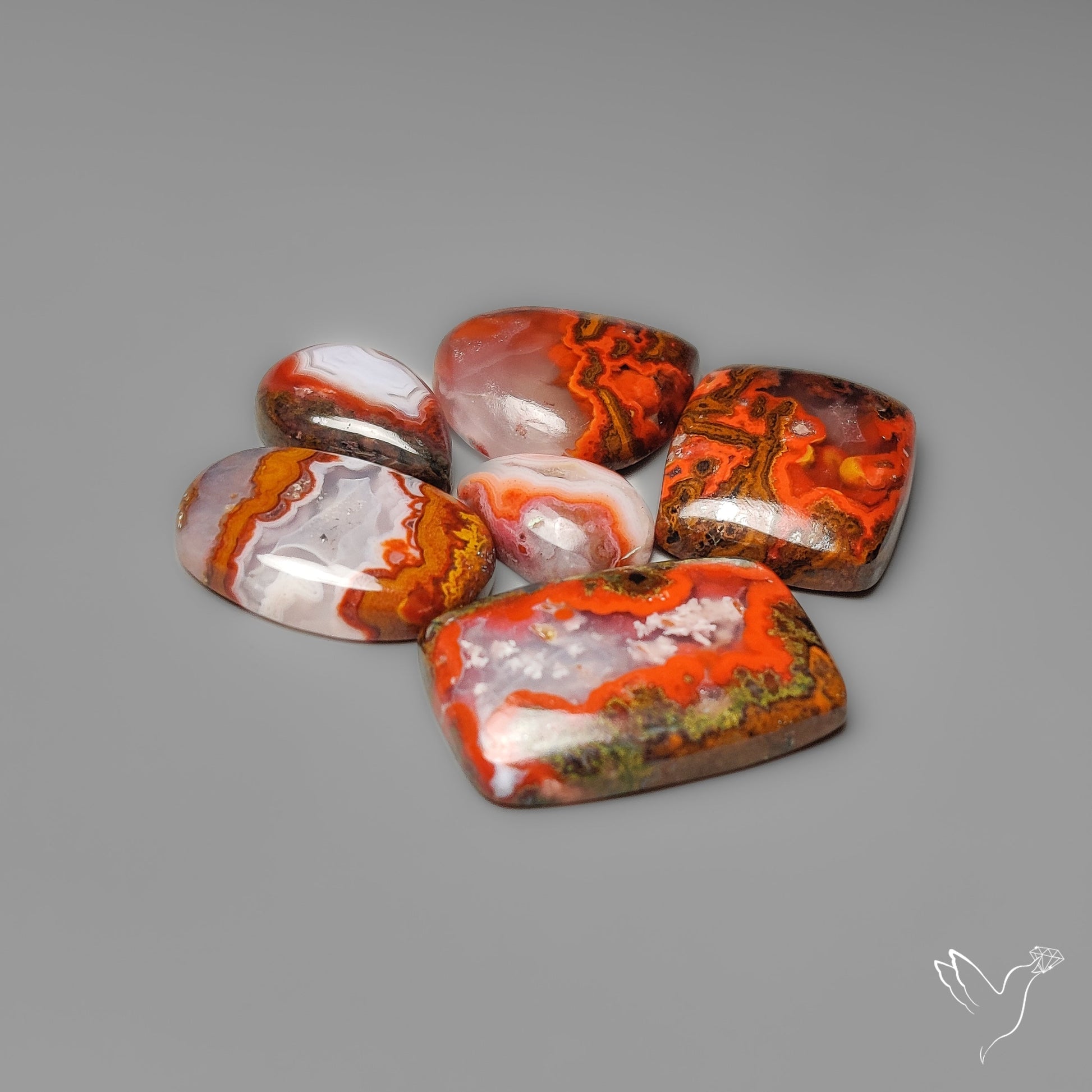 Moroccan Seam Agates Lot