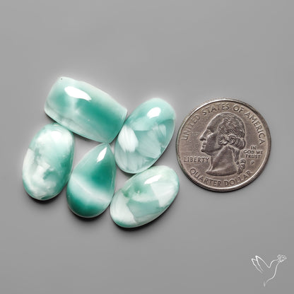 Hemimorphite Cabochons Lot