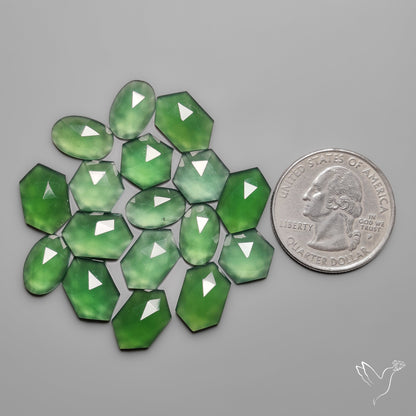Rose Cut Gemmy Serpentines Lot